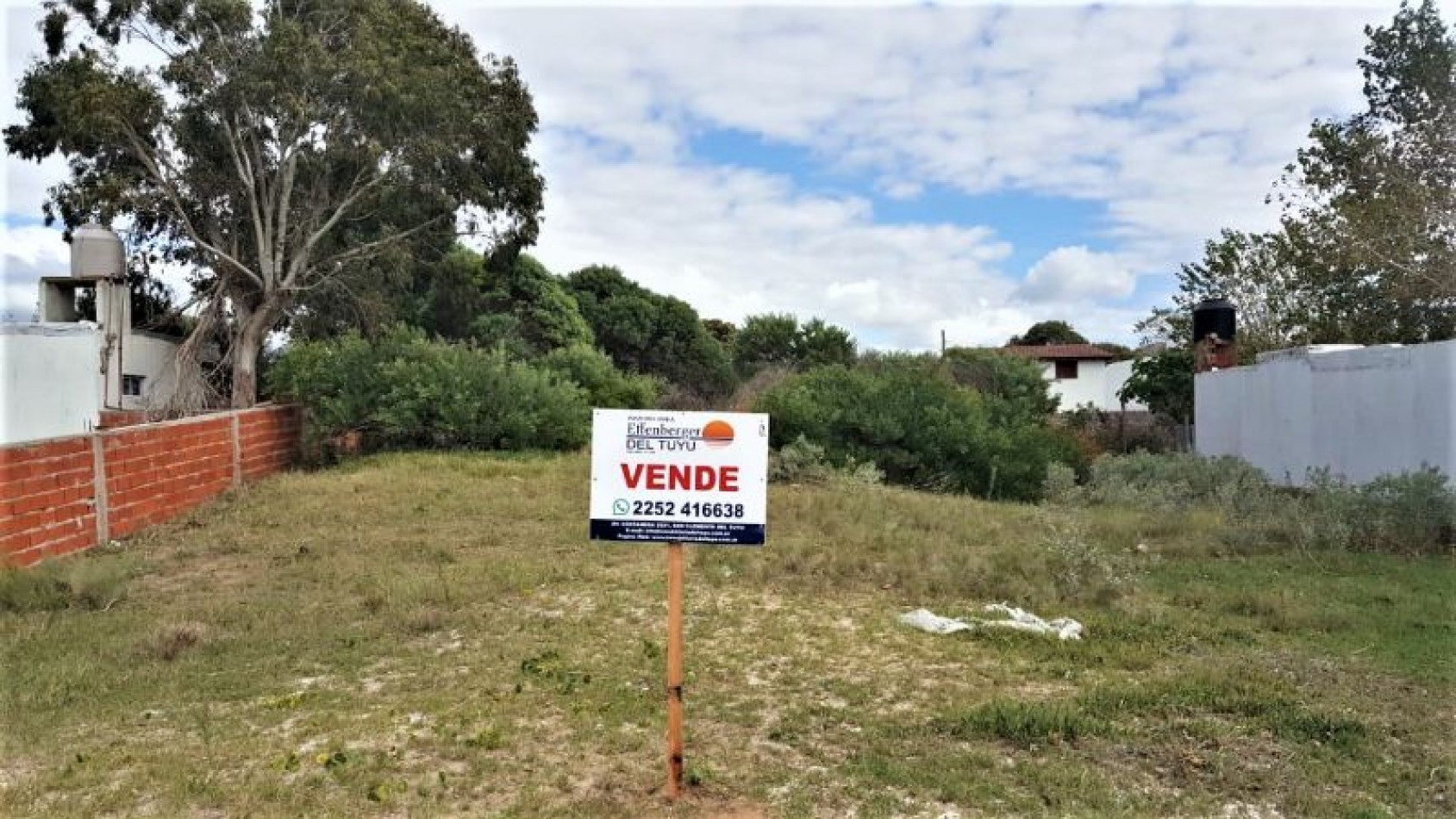 LOTE DE 20MTS DE FRENTE X 47 MTS (APTO CREDITO)