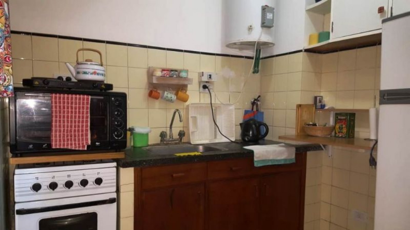 DEPARTAMENTO 2 AMB (4 PERSONAS )PISO 4 DPTO C.Todo electrico