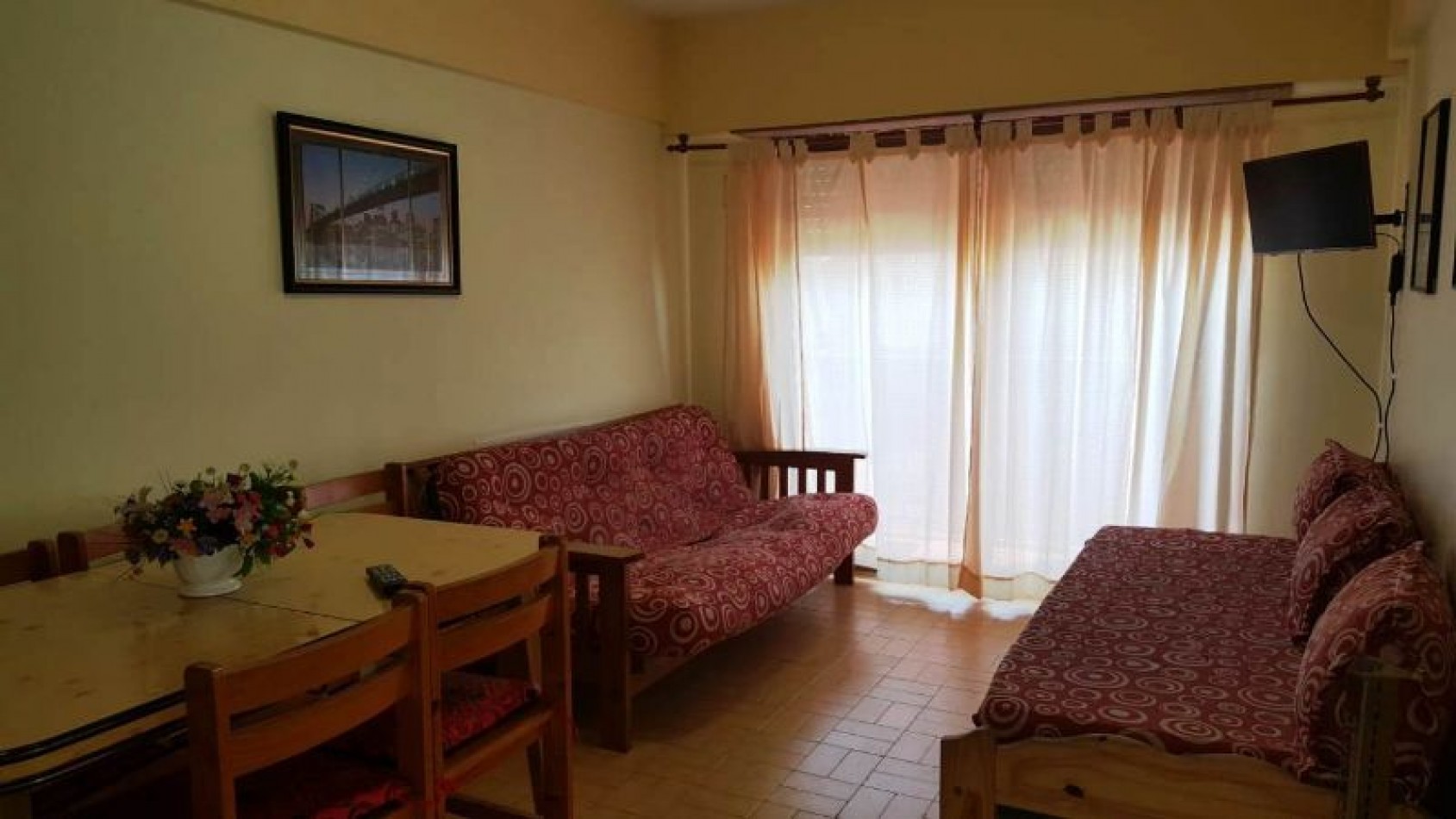 DEPARTAMENTO 2 AMB (4 PERSONAS)PISO:8 DPTO :F