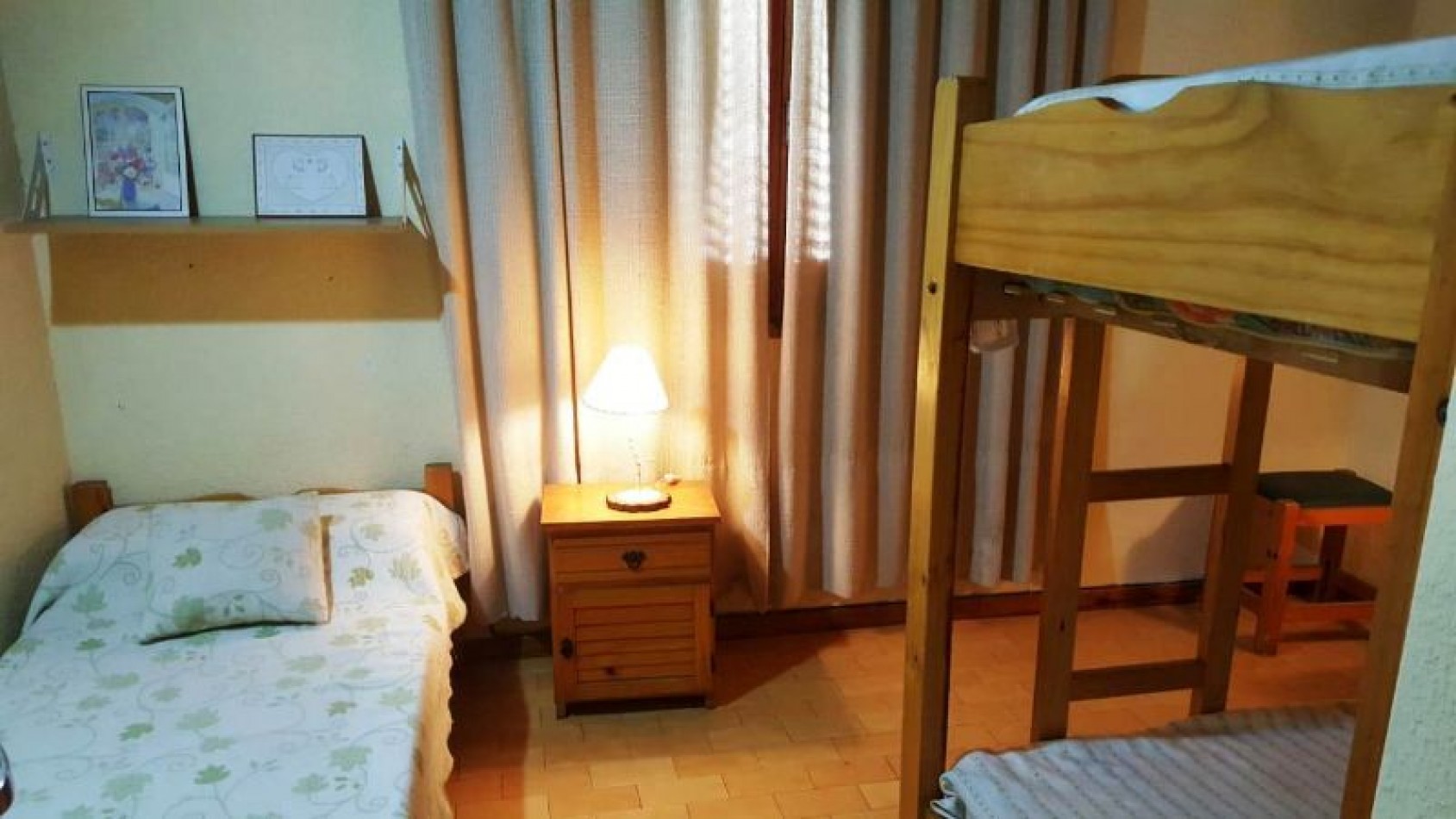 (A227)PH "DUPLEX" 3 AMBIENTES (Apto5 Personas) DPTO:UF4 .gas envasado.
