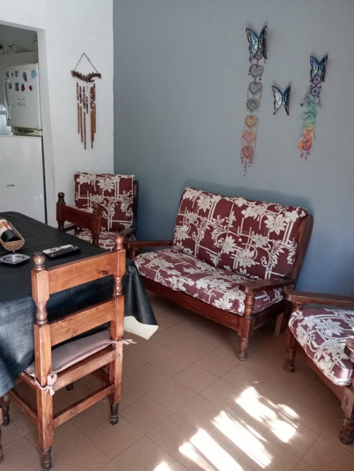 (A182)CASA 3 AMBIENTES (Apto 5 Personas).con parrilla,gas envasado.