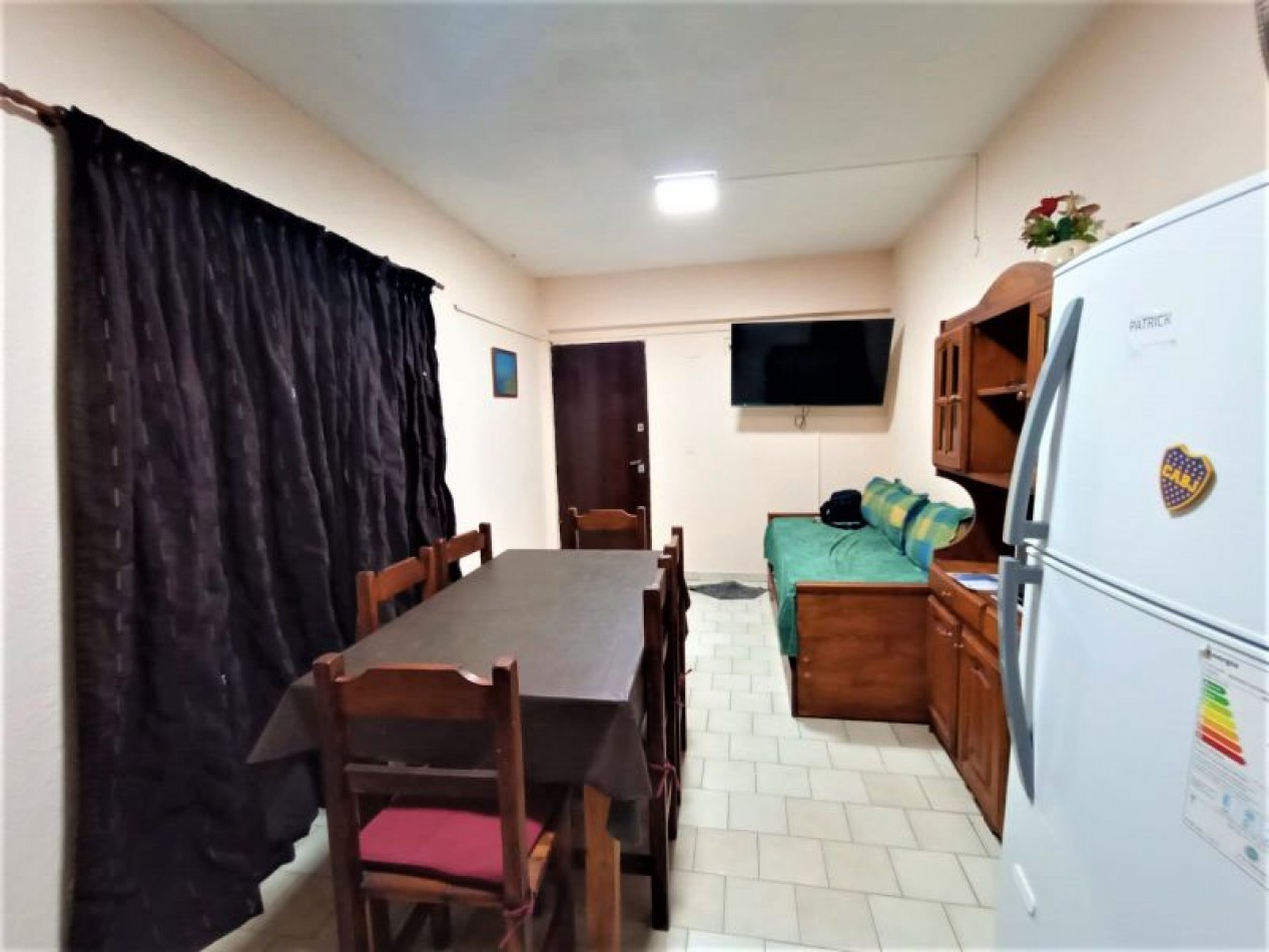 (A043)DEPARTAMENTO 2 AMBIENTES(Apto 4 Personas) .PISO:2 .DPTO:11.Gas envasado, Por escalera.