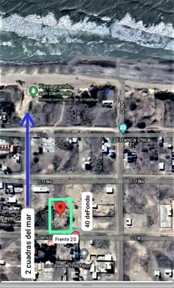 Lote en Venta a 3 cuadras del mar
